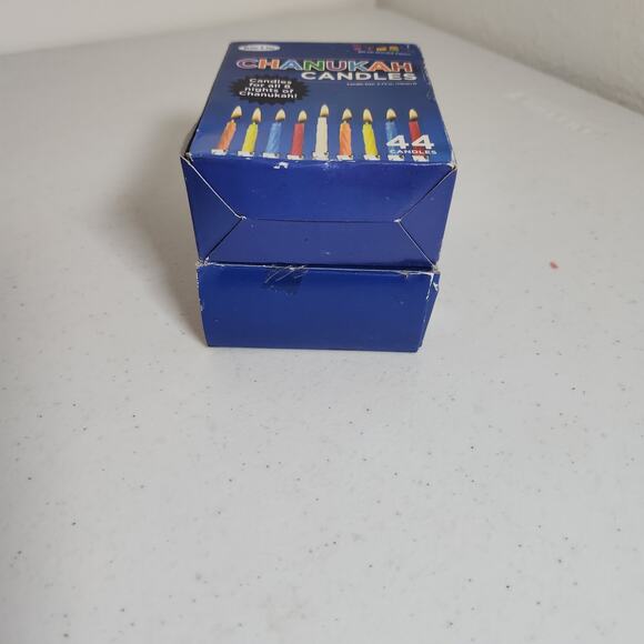 Rite Lite Chanukah Candles 2 Boxes of 44 Candles Multi Color of Candles Unused - Picture 3 of 6